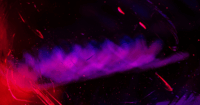 An abstract digital image featuring a vibrant blend of red, purple, and black hues. A soft, glowing, cloud-like shape in shades of magenta and blue appears against a dark background, with scattered specks of red and streaks of light resembling reflections or paint strokes. This image symbolizes that Analytics8 Secured a Growth Capital Investment with Boathouse Capital